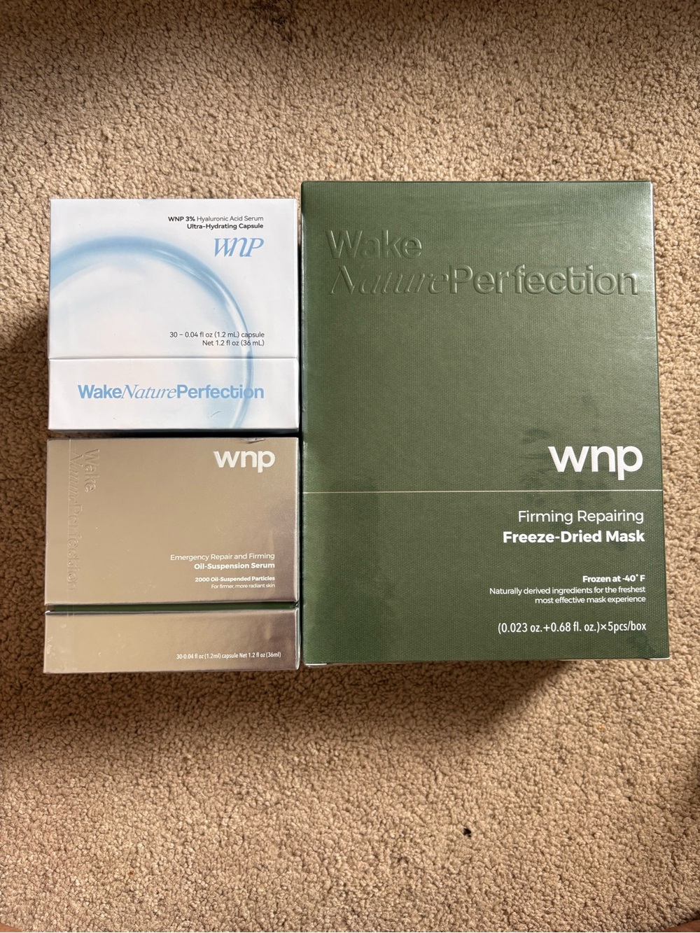Wake NaturePerfection (WNP):  The Ultimate Skin Hydration & Rescue Bundle
